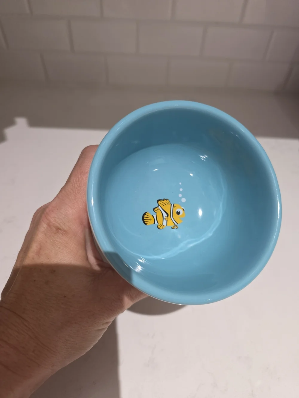 Disney Finding Nemo Ceramic Pet Feeder/ Water Dish